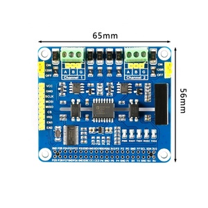 แผงโมดูลบอร์ดขยาย RS485แบบแยกได้2ช่องของแท้ SC16IS752 2-CH SP3485หมวก RS485สำหรับ <span class=keywords><strong>Raspberry</strong></span> <span class=keywords><strong>Pi</strong></span> - Product Image 5