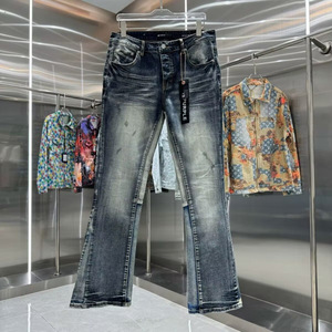 Jean ample vintage en denim brut japonais selvedge, coupe droite oversize, jambe large, style bootcut, pour homme, conçu sur mesure - Product Image 5