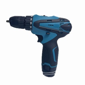 12V Lithium Ion Electric Drill Variable Speed <b>Brush</b> Motor Household Cordless <b>Power</b> Drill Set - Product Image 1