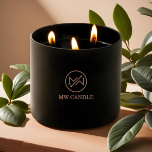 Candela Profumata di Lusso a 3 Stoppini in Cera di Soia, Naturale, per Aromaterapia, Regalo, Decorazione, Etichetta Privata, OEM - Product Image 4