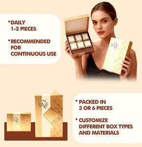 <span class=keywords><strong>BASE</strong></span>/OEM Beauty Suplemento de proteína de chocolate con colágeno y glutatión para iluminar la piel Crecimiento de <span class=keywords><strong>uñas</strong></span> y cabello Chocolate brillante - Product Image 4