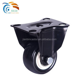 Heavy Duty <span class=keywords><strong>Industrial</strong></span> <span class=keywords><strong>Caster</strong></span> 150mm starre Platte aus weißem Nylon wagen - Product Image 6