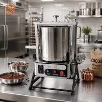 Machine à mélanger le chocolat TUORONG 30 lb 220 V – Facile à utiliser – Refinadora de Cacao – Broyeur à chocolat à vendre