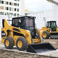 Chargeuse compacte SS270V à moteur diesel, fournie directement par l'usine, pour travaux de terrassement sur petits sites dans le désert du Moyen-Orient