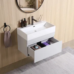 Lavabo da bagno con motivo a parete cinese