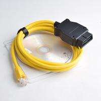 Cable de Interfaz OBD ENET a OBD para BMW Serie F, Codificación E-SYS, Función Oculta, Juego Completo con CD V50.3