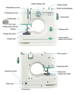 FHSM-520 macchina da cucire automatica t-shirt macchina da cucire flat lock macchina da cucire prezzo