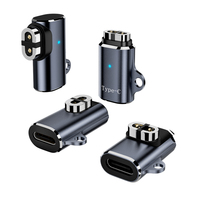 Adaptateur magnétique à angle de 90 degrés à 4 broches vers adaptateur de type C N52 convertisseur de charge rapide pour écouteurs connecteur Shokz
