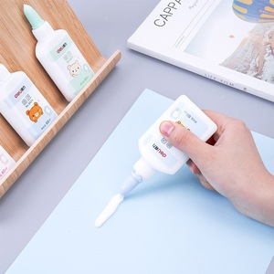 Pegamento Blanco Deli 60ml Para Manualidades Infantiles y Uso en Clases de Arte - Product Image 3