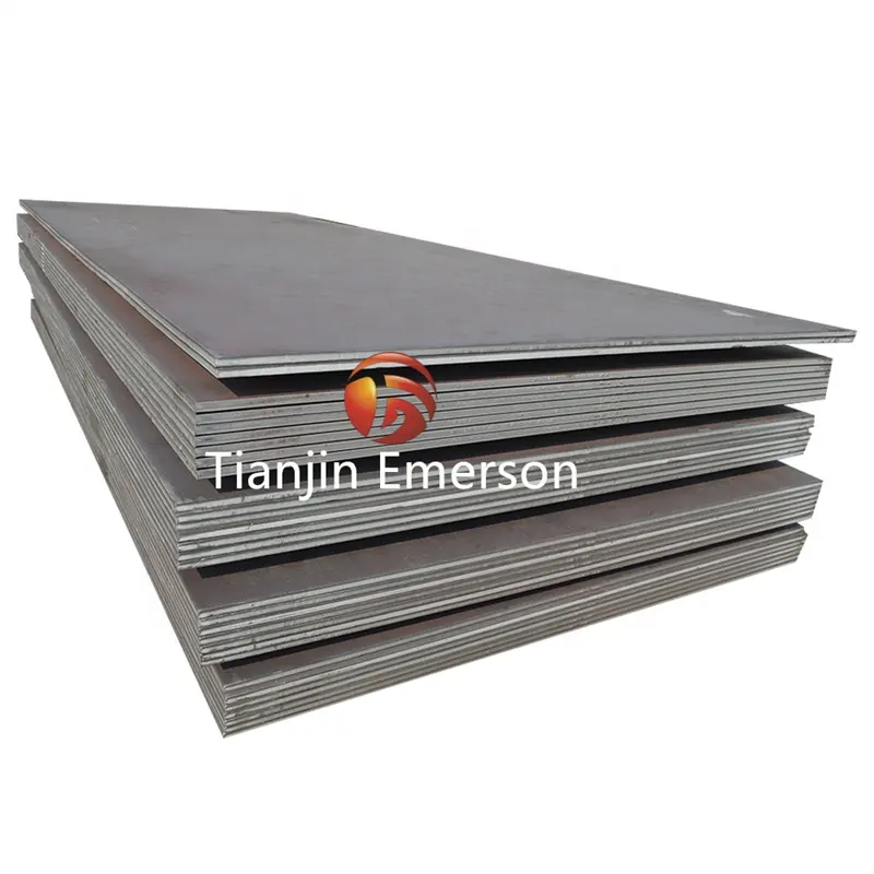 厚さ6mm8mm黒鉄板Mild Ms炭素鋼板工場価格在庫品