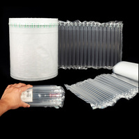 Rouleau de colonne d'air PA/PE écologique, imperméable, résistant aux chocs, facile à déchirer, 300 m, haute adhérence, emballage gonflable pour le commerce électronique