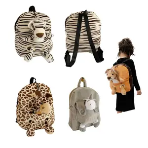 Оптовая продажа, креативные детские рюкзаки с защитой от потери, модная версия, милые плюшевые рюкзаки для мальчиков и девочек, детский сад, ба