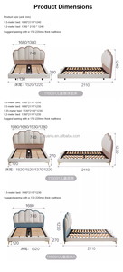 116091 Quanu Cama Infantil Moderna con Cabecera en Forma <span class=keywords><strong>de</strong></span> Pétalo, Cama Suspendida Color Crema y Juego <span class=keywords><strong>de</strong></span> Colchones, Cama <span class=keywords><strong>de</strong></span> <span class=keywords><strong>Princesa</strong></span> para Niñas - Product Image 4