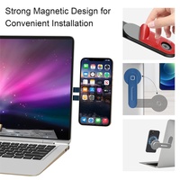 Support de smartphone magnétique universel en alliage d'aluminium, 10 pièces, Expansion, pour téléphone portable