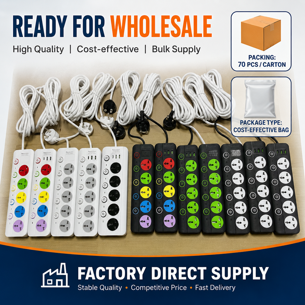 Wholesale Factory Direct Supply Universal 5 Gang AC Receptacle Personal Switches Multi Plug Home Theater Hotel Extension Socket · image 5