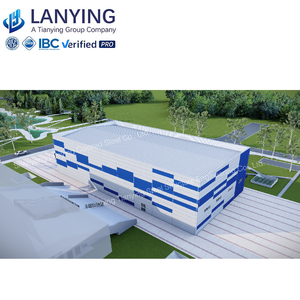 Nouveau bâtiment préfabriqué de structure métallique d'entrepôt de structure métallique en acier - Product Image 3