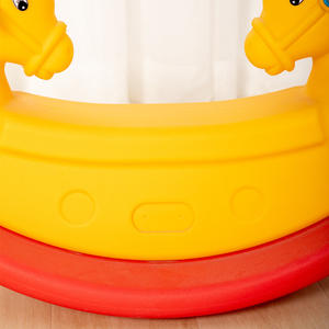 <span class=keywords><strong>Cheval</strong></span> à <span class=keywords><strong>bascule</strong></span> en plastique Feelkids pour enfants de 5 à 7 ans, unisexe, utilisation en parc d'attractions intérieur - Product Image 3