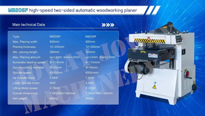Máy Bào Gỗ Công Nghiệp Độ Dày Máy Bào Gỗ Tự Động Chiều Rộng 600MM 500MM Máy Bào Điện Máy Bào Điện Nhà Cung Cấp Trung Quốc Giá Tốt Nhất - Product Image 6