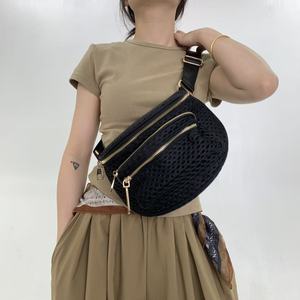 Fashionable Mesh Crossbody Bag Large capacity Retro Simple Single Shoulder bags Handbag for women Messenger Bag Women's Tote Bag - Product Image 2