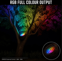 DMX512 RGB LED Vogelnest-Licht 36W DC24V IP66 Wasserdichtes Außenbeleuchtungs-Baumlicht für Garten, Plaza, Innenhof, Resort-Eingang