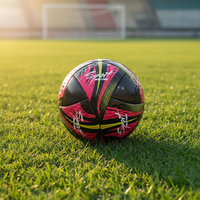 WELLMAN OEM Taille 5 Ballon de football thermocollé en PU écologique MWMF526 Durable pour entraînement et matchs en intérieur et extérieur pour adultes Vente en gros