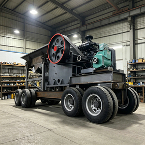 Máquina Trituradora de Piedra Portátil Pequeña de Alta Calidad, Mini Trituradora, Molino de Martillos Móvil, Escala Industrial con Motor Diésel - Product Image 3