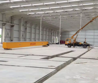 Structure d'entrepôt d'usine facile à construire, atelier préfabriqué en structure métallique, bâtiment métallique