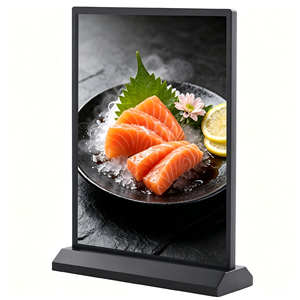 Caja de luz LED de sobremesa iluminada para mostrador de restaurante de comida rápida, cafetería, venta de alimentos, letrero publicitario. - Product Image 1
