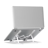 Evrensel Plastik ABS Ayarlanabilir Yükseklik Tablet Standı Çok Açılı Masaüstü Tutucu Katlanabilir Taşınabilir Dizüstü Bilgisayar iPad Android Tablet