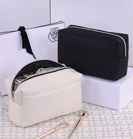 Tas Makeup Desain Bagus dan Kokoh, Tas Make Up Portabel, Tas Kosmetik untuk Wanita, Sedang Diskon