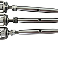 Quincaillerie marine en acier inoxydable 316, tendeur en Y à fourches grandes et petites