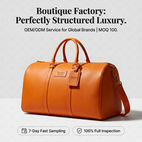 Sac de voyage YIKU personnalisé avec logo, fabricant de sacs de voyage classiques de luxe en cuir PU, grande capacité, ensemble de sacs de voyage avec sangle