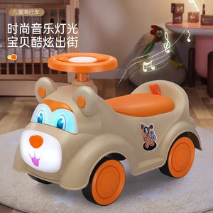 Voiture jouet à quatre roues pour enfants, scooter d'extérieur, véhicule d'équilibre équipé de musique et de lumières - Product Image 4
