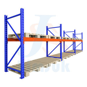 Estantes de batería de alta resistencia, estante de palé apilable de alta resistencia para almacén, estante de piso intermedio para almacenamiento de almacén - Product Image 1