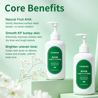 Aangepaste Formule AHA Fruitzuur Exfolierende Bodylotions Voedende Hydratatie voor Lichaamsverzorging Groothandel