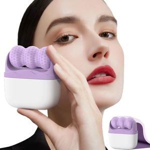 Nuevo Rodillo Facial de Hielo para Rostro y Ojos, Mini Rodillo Facial Frío Portátil, Herramientas Personales para el Cuidado de la Piel con Rodillo 2 en 1 y Estuche de Transporte - Product Image 1