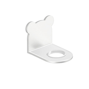 Distributeur de savon liquide mural sans perçage pour salle de bain, support de rangement pratique - Product Image 5