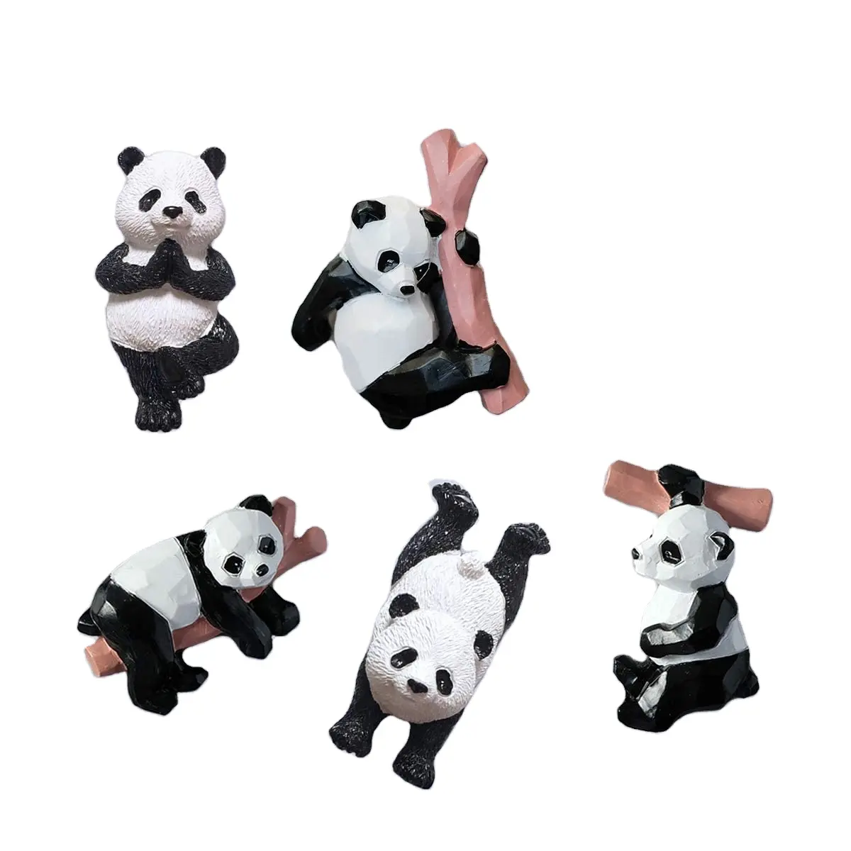 Magneten Leuke Panda Koelkast Magneten Hars Grappige Magneten Koelkast Stickers