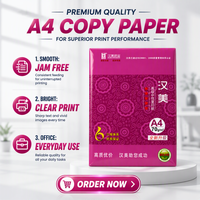 Kertas Fotocopy Profesional A4 70gsm Putih Tahan Lama Kelas A4 untuk Penggunaan Kantor Sehari-hari