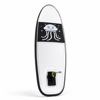 Planche de paddle transparente et rigide pour SUP, planche de surf pour lac, océan, sports nautiques