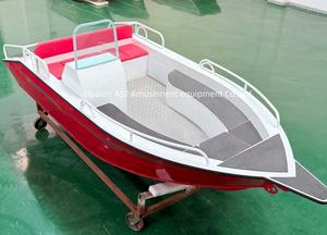 <span class=keywords><strong>Lancha</strong></span> de aluminio a <span class=keywords><strong>gasolina</strong></span> tipo Bowrider para adultos, barco de pesca de aluminio para pasajeros, embarcación <span class=keywords><strong>RC</strong></span> con eje para pesca. - Product Image 5