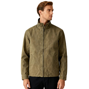 Blouson Bomber Homme Personnalisé OEM de Haute Qualité, Doublure Polaire, Toile Robuste, Veste de Travail Personnalisée pour Homme - Product Image 1