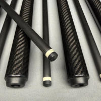 Yeni Gelenler 3K Karbon Fiber Bilardo Istakası 1/2 Bölmeli Karbon Şaftlı Bilardo Istakası 12.5mm Uçlu Karbon Fiber Bilardo Istakası
