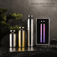 Gobelet isotherme en titane, finition cristal colorée, portable, réutilisable, écologique, avec couvercle, pour le bureau, les voyages, cadeau d'entreprise, personnalisable pour les acheteurs