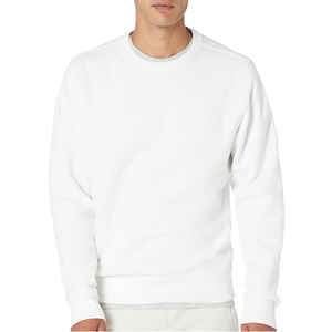 เสื้อสเวตเตอร์ผ้าฝ้าย100% ของผู้ชายเสื้อสเวตเตอร์มีฮู้ดทรงหลวมลายพื้น - Product Image 3