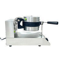 Machine à gaufres rotative numérique commerciale OEM, prix d'usine, 1200W, fer à gaufres électrique pour restaurant