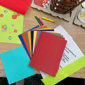 Fogli di Cartone A4 per Lavoretti, Cartone Colorato, Fogli di Cartone Ondulato Colorato per Artigianato - Product Image 4