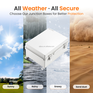 Qilipsu 410x310x180mm Điện bao vây Bảng điều khiển Hộp nối, ngoài trời IP67 NEMA 3R kín nước tủ cho thiết bị điện tử - Product Image 4