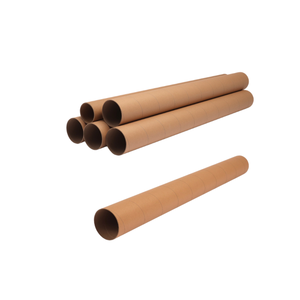 Logotipo personalizado de núcleo rodante de papel de la mejor venta impreso con papel marrón natural como material con forma redonda de la fábrica de Vietnam - Product Image 6