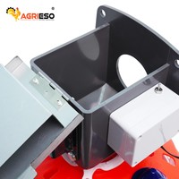 Mangeoire à poulet Agrieso avec plastique PP durable anti-UV pour système d'alimentation automatique des volailles - Nouvelle garantie d'un an